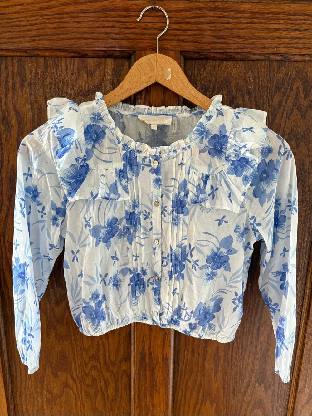 LoveShackFancy Girls Matching Set Top Skirt Size 12 Like New
